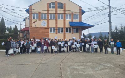 Elevii Școlii „Vasile Goldiș” Alba Iulia, în vizită la stațiile de tratare și epurare a apei
