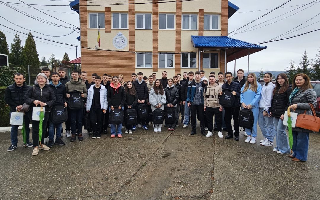 Elevii Colegiului Național Militar „Mihai Viteazul” Alba Iulia, în vizită la stațiile de tratare și epurare a apei