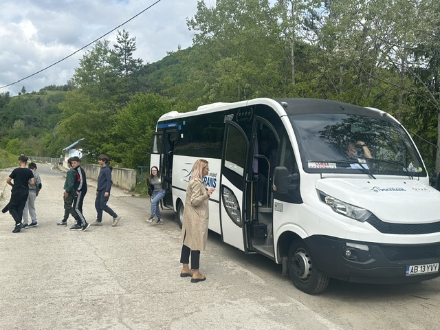 Elevii Școlii Gimnaziale Câmpeni, în vizită la stația de epurare a apei