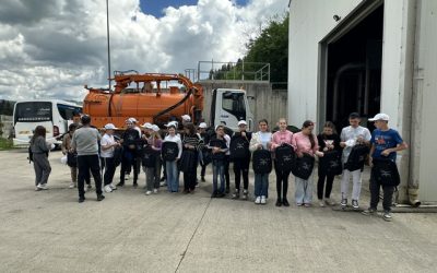 Elevii Școlii Gimnaziale Bistra, în vizită la stația de epurare a apei